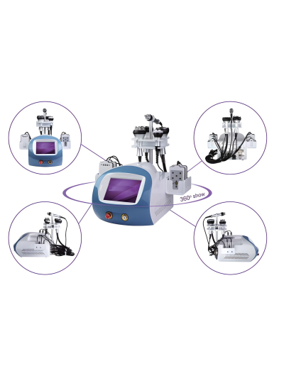 5 EN 1 MULTIFUNCIONAL CAVITACIÓN-RF-LIPOLASER-VACUUM
