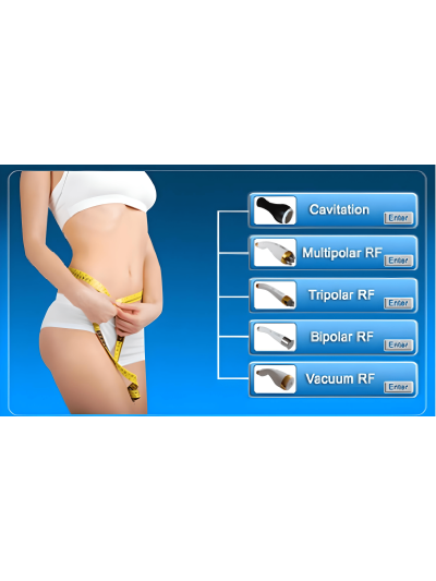 5 EN 1 MULTIFUNCIONAL CAVITACIÓN-RF-LIPOLASER-VACUUM